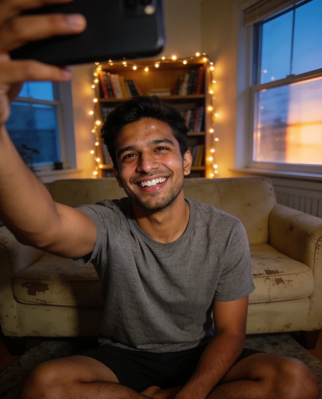 Raj, a UGC Swap character, in a finished video